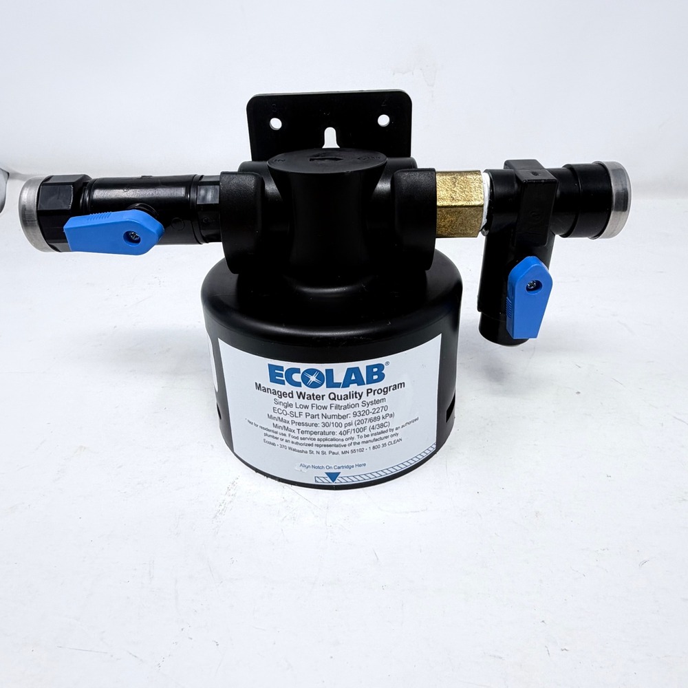 Ecolab ECO-SLF 9320-2270 Single Low Flow Water Filtration System Filter Head